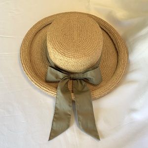 Kate Lord Rolled Brim Straw Hat